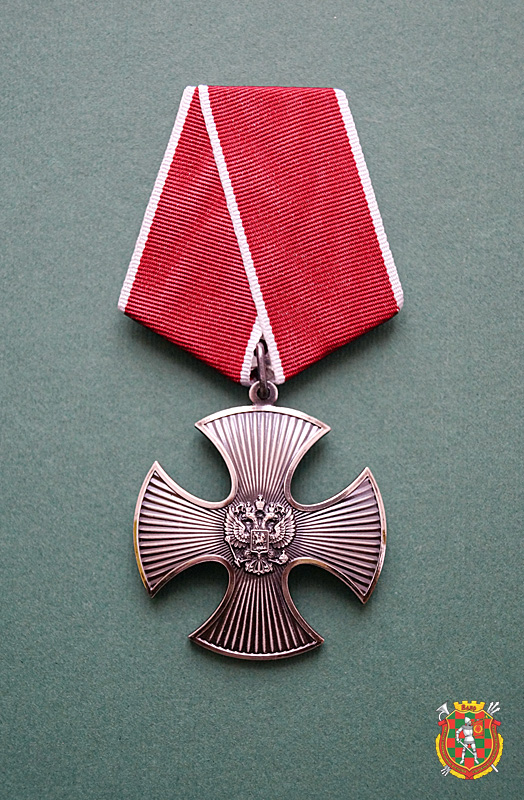 Орден Мужества, которым был награжден посмертно матрос Михаил Санюкевич