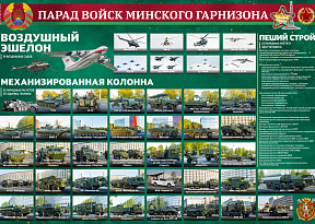 Парад войск Минского гарнизона 