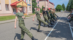 В строю — юные патриоты