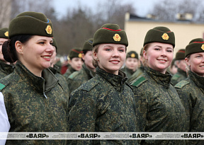 В строю — наследники Великой Победы
