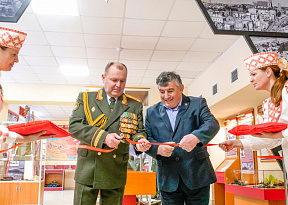 В 72 ОУЦ состоялось торжественное открытие после реконструкции музея боевой славы 