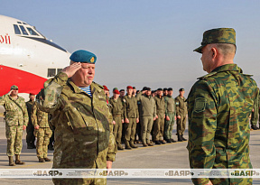 Белорусские миротворцы прибыли в Таджикистан