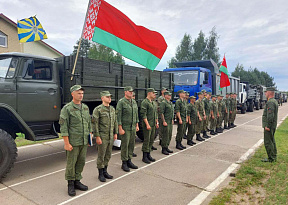 Белорусские военнослужащие помогут аграриям в уборочной кампании